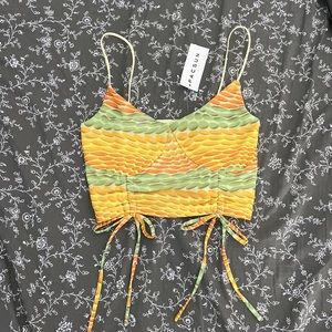 PacSun Daisy Cinced Tank Top